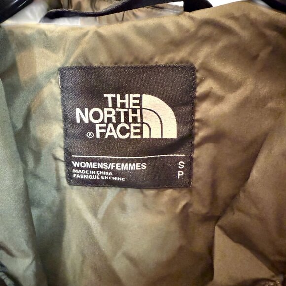 North Face Harway Hybrid Hooded Pullover Green/Gray NWT - Size S - Picture 5 of 8